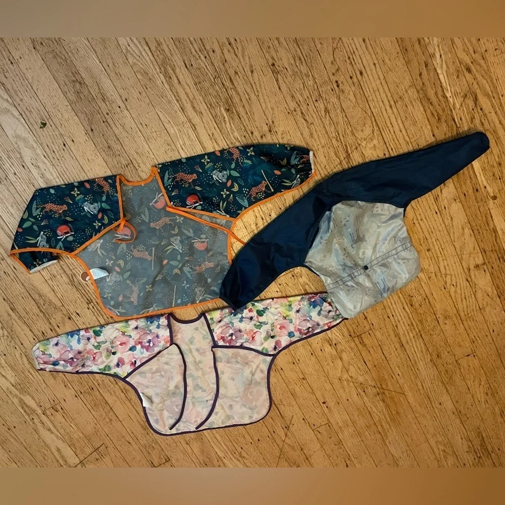 Bumkins and green sprouts bib bundle